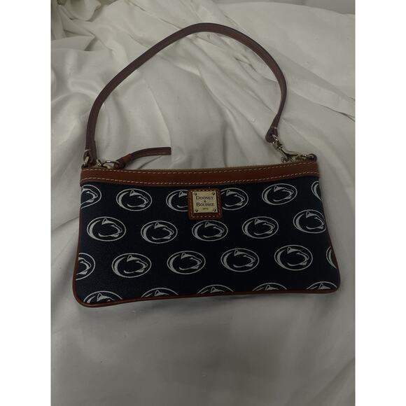 Dooney & Bourke Penn State Slim Wristlet Bag Clutch PERFECT! - Picture 10 of 10